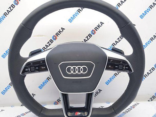 руль Audi SQ8 e-tron 1 поколение 2024, электро, АКПП, внедорожник 5 дв., 4K0419689B, 4N0880201R