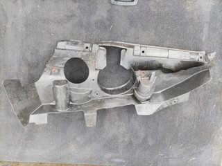 кожух (защита) рулевого механизма BMW X5 E53 2002, 3.0 л., M57 D30 (306D1), дизель, АКПП, внедорожник 5 дв., 7012076, 7012078