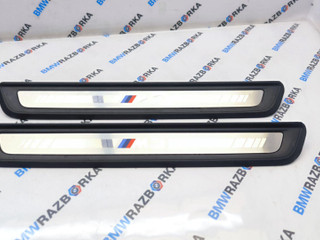 комплект накладок на пороги (внутренние) BMW M3 G80/G81 G80 2023, S58B30A, АКПП, седан, 8075021
