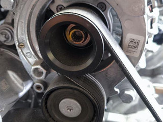 Натяжитель ремня агрегатов BMW M2 G87 2024, S58B30A, АКПП, купе, задний привод, 8580360, 11288580360