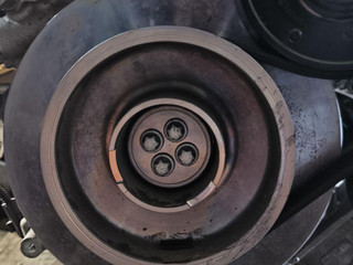 шкив коленвала BMW M2 G87 2024, S58B30A, АКПП, купе, задний привод, 8053287