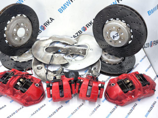 комплект тормозов BMW M2 G87 2024, S58B30A, АКПП, купе, задний привод, 8093732, 8093712, 8093711, 7889664, 7889663, 7889662, 7889661, 8093731