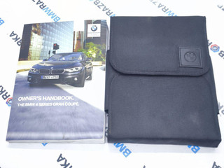 руководство по эксплуатации (сервисная книжка) BMW 4 серия F32/F33 [рестайлинг] F36 2018
