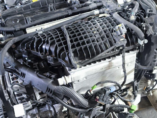 коллектор впускной BMW M2 G87 2024, S58B30A, АКПП, купе, 8092584, 17518092584