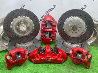 комплект тормозов BMW M4 G82/G83 G82 2021, S58B30A, АКПП, c36, купе, полный привод, правый руль, 8093730, 8093729, 8093709, 8093710