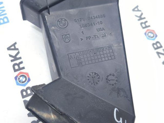 водосток капота правый BMW X6 G06 [рестайлинг] G06 2024, 3.0 л., B58B30P, бензин, АКПП, 416, внедорожник 5 дв., полный привод, 51717434888, 7434888