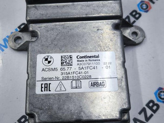 блок AirBag BMW 8 Gran Coupe G16 2022, 3.0 л., бензин, АКПП, а96, седан, задний привод, правый руль, 5A1FC41, 65775A1FC41