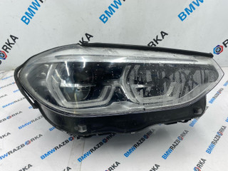 фара правая BMW X3 G01 2019, 3.0 л., B58 B30 A, бензин, полный привод, 8739654