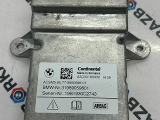 блок AirBag BMW 5 серия G30/G31 G30 2019, 2.0 л., B47 D20 B, дизель, АКПП, c2y, седан, задний привод, 9890596