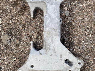 кронштейн КПП BMW M2 G87 2023, S58B30A, АКПП, купе, задний привод, 8089421, 22318089421
