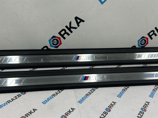 комплект накладок на пороги (внутренние) BMW M2 G87 2023, S58B30A, АКПП, купе, задний привод, 8082008