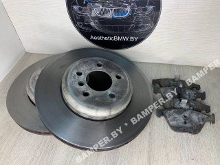 диск тормозной передний BMW 5 серия F07/F10/F11 F11 2011, 2.5 л., дизель, АКПП, универсал, 34116775277, 6775277