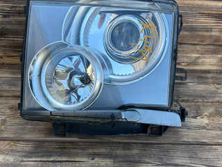 фара левая Land Rover Range Rover 3 поколение L322 2004, 4.4 л., M62 B44, бензин, АКПП, внедорожник 5 дв.
