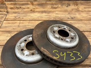 диск тормозной передний BMW 7 серия F01/F02 F01 2012, 4.4 л., N63 B44 A, бензин, АКПП, седан, 34116785675, 6785675, 34116785676, 6785676