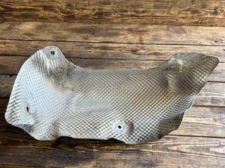 тепловой экран глушителя BMW 7 серия F01/F02 F01 2012, 4.4 л., N63 B44 A, бензин, АКПП, седан, 51487185214, 7185214