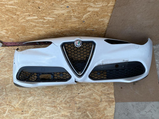 бампер передний Alfa Romeo Stelvio 1 поколение [рестайлинг] 949 2021, 2.0 л., бензин, АКПП, внедорожник 5 дв., полный привод, правый руль