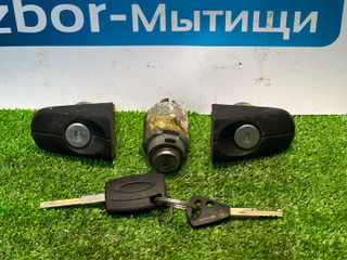 личинка дверного замка Ford Focus 2 поколение BK 2006, 1.4 л., ASDB, бензин, желтый, купе, передний привод