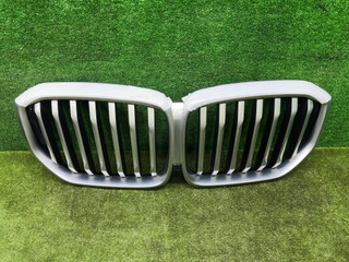 решетка радиатора BMW X5 G05 [рестайлинг] G05 2023, 3.0 л., B57 D30 B, дизель, АКПП, mineralweiß metallic (a96), внедорожник 5 дв., полный привод, 5A67CC5, 5A67CC5