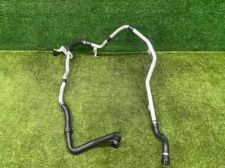 патрубок (трубопровод, шланг) BMW XM G09 2023, 4.4 л., S68B44A, бензин, АКПП, dravitgrau metallic (c36), внедорожник 5 дв., полный привод, 9874297, 9874296, 64219874297
