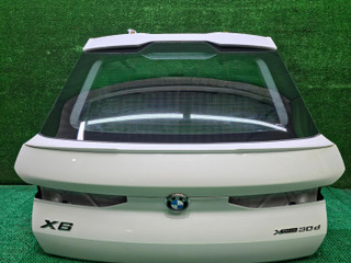 крышка багажника (дверь 3-5) BMW X6 G06 [рестайлинг] G06 2023, 3.0 л., B57 D30 B, дизель, АКПП, mineralweiß metallic (a96), внедорожник 5 дв., полный привод, 9491559, 41009491559