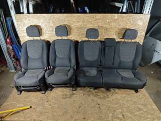 салон (комплект сидений) Hyundai Matrix 1 поколение 2002, 1.8 л., G4GB-G, бензин, МКПП, минивэн