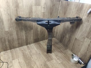 передняя панель крепления облицовки (телевизор) Hyundai Matrix 1 поколение 2002, 1.8 л., G4GB-G, бензин, МКПП, минивэн
