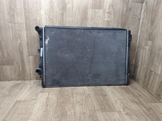 радиатор (основной) Volkswagen Touran 1 поколение 2004, 2.0 л., BMM, дизель, МКПП, минивэн, 1KO121251L