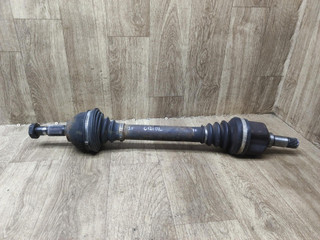 полуось передняя левая (приводной вал, ШРУС) Peugeot 407 1 поколение 2008, 2.0 л., дизель, МКПП, универсал