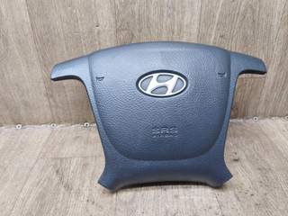 подушка безопасности водителя Hyundai Santa Fe 2 поколение (CM) 2005, 2.2 л., дизель, АКПП, внедорожник 5 дв.