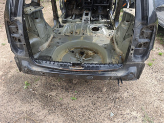 задняя часть кузова (тазик) Nissan Terrano D10 2015, 2.0 л., бензин, МКПП, внедорожник 5 дв., полный привод