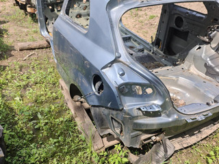 крыло заднее левое Kia Ceed 1 поколение 2009, 1.6 л., G4FC, бензин, МКПП, хетчбэк 3 дв.