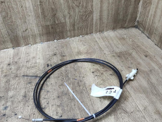 трос открывания лючка топливного бака Toyota Yaris XP9 2007, 1.5 л., 1NZ-FE, бензин, АКПП, чёрный, седан, передний привод