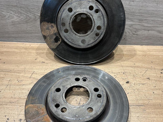 диски тормозные (комплект) Mercedes-Benz W124 1 поколение (1984 - 1993), 3.0 л., M 103.985, бензин, АКПП, чёрный, седан, полный привод, 1244212312