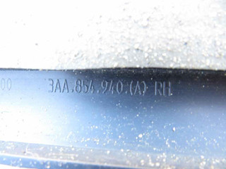 молдинг двери передней правой Volkswagen Passat B7 2011, 2.0 л., дизель, АКПП, седан, 3AA854940