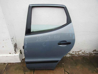 дверь задняя левая Mercedes-Benz A-Класс W168 1997, 1.4 л., M 166.940, бензин, хетчбэк 5 дв.
