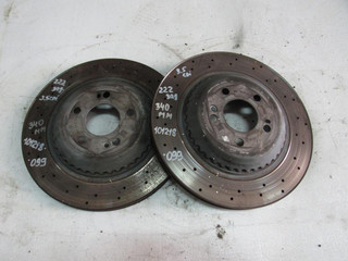 диски тормозные (комплект) Mercedes-Benz S-Класс W222/C217/A217 2013, 3.0 л., OM 642.861, дизель, седан, 2224200672
