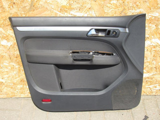 обшивка двери передняя левая Volkswagen Touran 1 поколение 2005, 2.0 л., BMM, дизель, минивэн, 1T1867011013