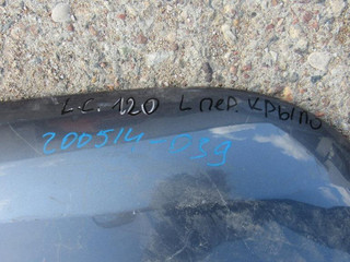 накладка колесной арки Toyota Land Cruiser Prado 3 поколение J120 2007, 3.0 л., 1KD-FTV, дизель, АКПП, внедорожник 5 дв.
