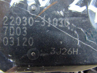заслонка дроссельная Lexus RX 2 поколение 2003, 3.3 л., 3MZ-FE, бензин, внедорожник 5 дв., 2203031030