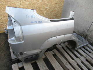 крыло заднее правое Toyota Land Cruiser Prado 3 поколение J120 2003, 3.0 л., 1KZ-TE, дизель, внедорожник 5 дв.