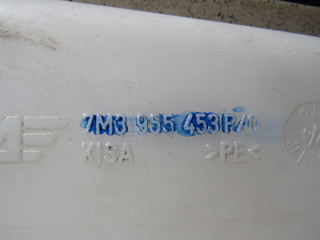 бачок омывателя Volkswagen Sharan 1 поколение [рестайлинг] 2002, 7M3955453P