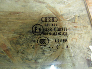 стекло двери задней правой Audi A8 D4/4H 2009