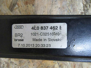 стеклоподъемник электрический передний правый Audi Q7 4L [рестайлинг] 2008, 4L0837462B