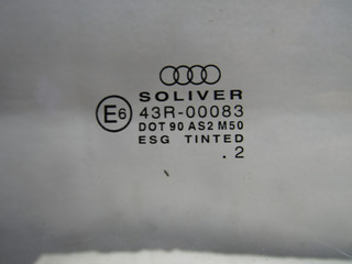 стекло двери передней правой Audi A6 4B/C5 [рестайлинг] 2002