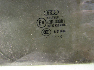 стекло двери задней левой Audi A6 4F/C6 [рестайлинг] 2010, универсал