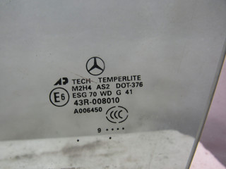 стекло двери передней левой Mercedes-Benz M-Класс W164 [рестайлинг] 2009, купе