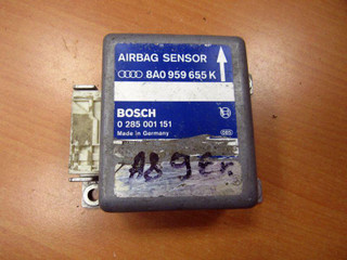 блок AirBag Audi A8 D2/4D [рестайлинг] 2001, 8A0959655K