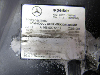 блок управления телефоном Mercedes-Benz GL-Класс X166 2012, 1669005517