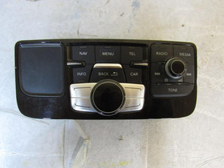 панель управления магнитолой Audi A8 D4/4H 2010, 4H1919600C