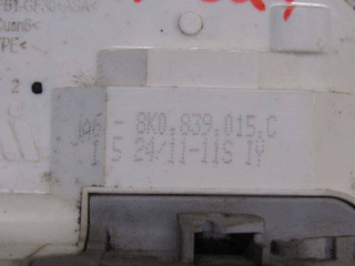 замок двери задней левой Audi A4 B8/8K 2009, 8K0839015C